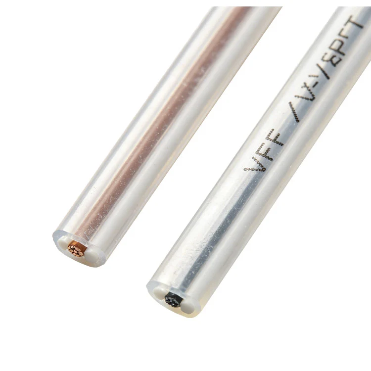 Fil plat à double âme isolé en PVC de style japonais (VFF/VHF)