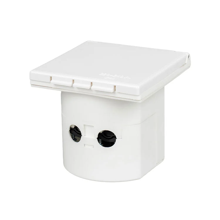 Boîte de prise RV étanche norme européenne carrée IP44